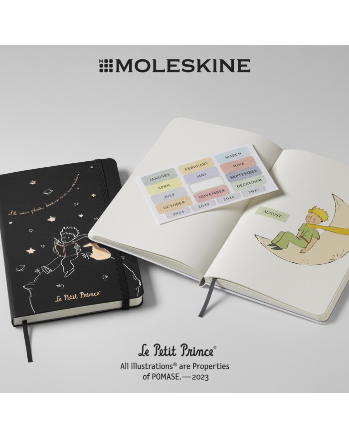 Le carnet Moleskine classique avec couverture rigide personnalisée