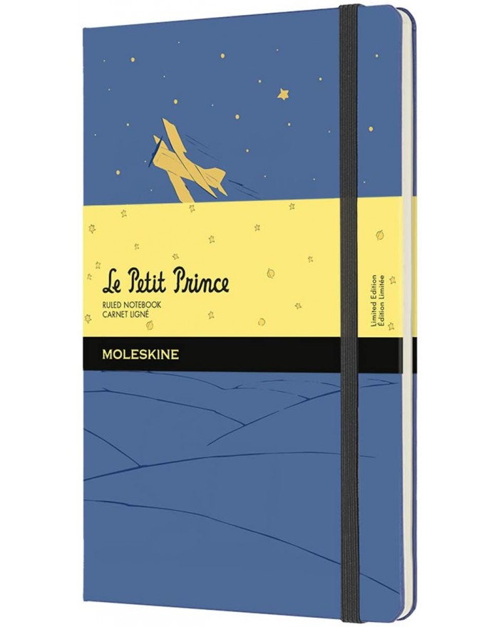 NOTEBOOK THE LITTLE PRINCE BLUE (LIMITED EDITION) - MOLESKINE